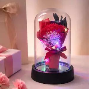 카네이션조화 LED 돔무드등 어버이날 스승의날 선물