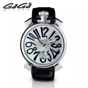 [가가밀라노] 5010.07S 매뉴얼 48mm 스틸 남여공용 시계