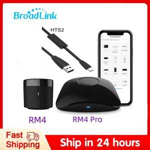 호환 BroadLink RM4 Pro RM4 HTS2 버전 온도 습도 센서가 장착된 스마트 리모컨 무선 범용 리모컨 스마트