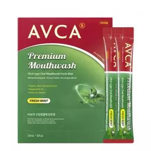 매장정품 AVCA 가글 스틱형 구강청결제 프레쉬민트향 10ml 50개입