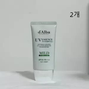 달바 워터풀 마일드 선크림 SPF50+ 50ml 2개