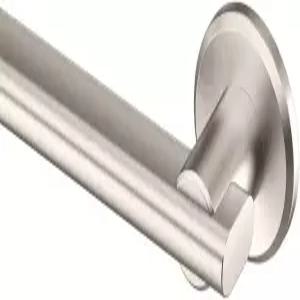 Gatco 651SN 로크 18인치 L 그랩 바 새틴 니켈/ADA 준수 스테인리스 스틸 안전 욕실용