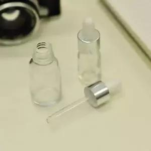 [셀러에이드]ksr 휴대용 투명 유리 스포이드 공병 용기 5ml