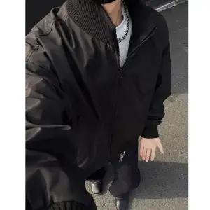 슬램덩크 남친 초록 가을 밀리터리 상의 야구 항공 쇼트 하이넥 점퍼 HO3