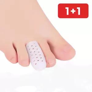 실리콘 메쉬 발가락보호캡 물집방지 굳은살 발가락커버 충격흡수  1+1