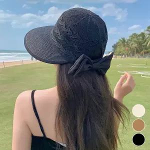[센트럴몰]썬캡 트리짜임 와이드 데일리 밀짚
