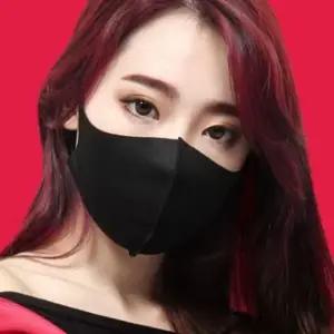 패션 연애인 마스크 남녀공용 검정 안면보호 성인용