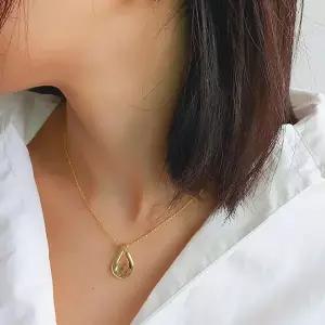 [하프클럽/]여자 사계절 데일리 심플 빛나는 모조진주 목걸이