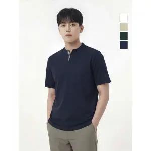 웨스트우드 남성 에리변형 반팔 라운드티_WO2MCTR425