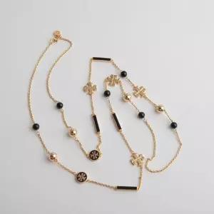 로고 롱 목걸이 TORY BURCH Necklace