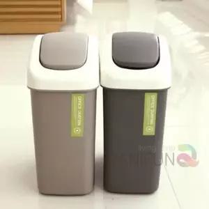 [하프클럽/셀러허브]일반쓰레기통 플라스틱휴나린 욕실휴지통 6.5L