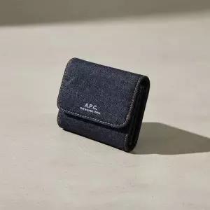 [APC]FW25 공용 데님 스탠다드 반지갑COHIZ H63650 IAI