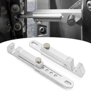 ROMELACK 2PCS UTV 조절식 쿨 도어 래치 익스텐더 알루미늄 폴라리스 RZR 프로 터보 XP R 4 2020-2024 호환