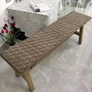 긴의자방석 벤치 식탁의자 방석 쿠션 패드 롱패드 다크 블루 30x80cm