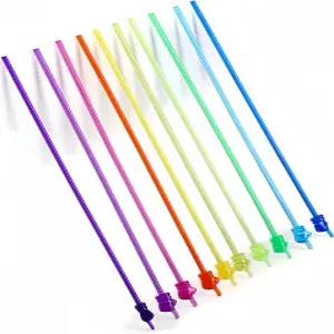 10PCS 손가락 읽기 스틱 포인트 펜 유치원생 교사 그림책 모양 미니 포인터 A-투명