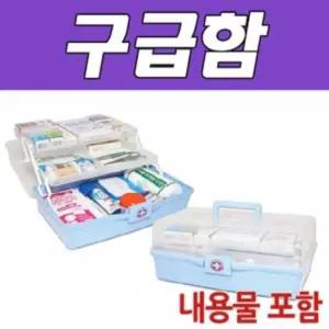 (튼튼)비바A 스마트 구급함 1호상자 세트 파우치 응급