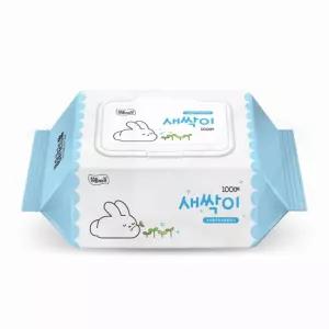 거실용 주방용 청소용 100p 물티슈 신생아용 캡형 대용량물티슈