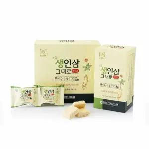 (금산인삼농협 삼지원) 생인삼 그대로 쉐이크 5g x 30포생 생분말 간편 스무디 섭취 아침식사대용 부모님건