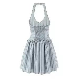 치마 원피스 여친 미니 빈티지 홀터넥 mini 프린트 시크숏 BE1
