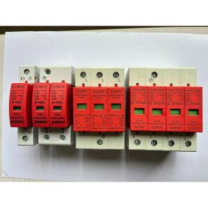 호환 SPD Din 레일 서지 보호기 전원 2P 피뢰기 가정용 AC100-380V 서지 스위치 10-20KA 20-40KA 30-60KA 40-80KA