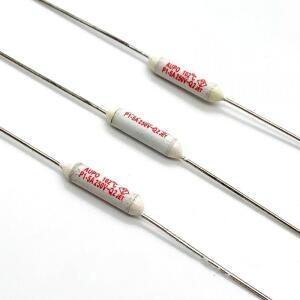 호환 100PCS 온도 퓨즈 JET RF AUPO 1A 2A 3A 5A 250V 84/102/115/125/130/135/145/150C