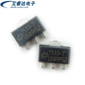 호환 20pcs 원래 새로운 HT7533-7 SOT-89 SOT-89-3 선형 레귤레이터 LDO 칩 IC