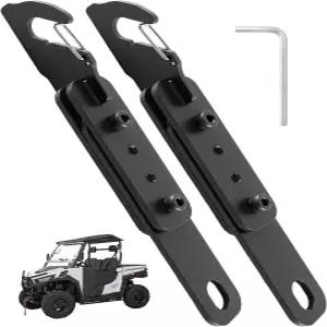 조절 가능한 UTV 도어 래치 익스텐더는 2014-2023년 폴라리스 RZR XP 1000/4 터보 900 모델 1쌍 공기 흐름