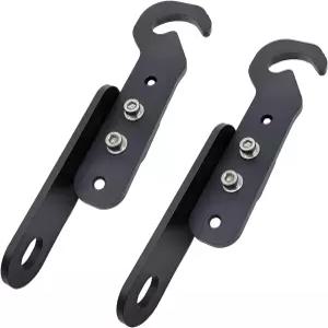 2PCS 4.5-6 폴리스 RZR과 호환되는 조절 가능한 쿨 도어 래치 XP 1000 4 터보 S 900 2014-2023 용 벤트