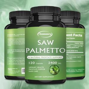Saw Palmetto 캡슐 - 전립선 지원, 탈모 방지, 요로 건강, 모발 성장 촉진