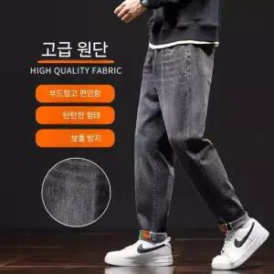 팬츠 청 캐주얼 남친 춘추 스트레치 밴딩 프리미엄 패피3