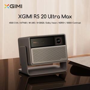 빔프로젝터 XGIMI RS 20 MAX 루멘 시어터 PTZ 스마트 4K HD 3색 ISO 5700