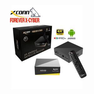 셋톱박스 XCONN FOREVER XCYBER 온라인 구독 TV박스 4GB DVBS2XS2S 4K 32GB IPTV 이용권 듀얼 WIFI