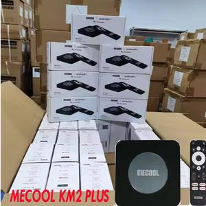 셋톱박스 1개 MECOOL KM2 PLUS 쿼드 16G 플레이어 미디어 안드로이드 셋톱 TV S905X4B AMLOGIC 2G 박스 코어