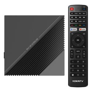 셋톱박스 YOKATV IPX1 AMLOGIC 와이파이 박스 듀얼 TV 5G S905Y4 2GB 스마트 16GB BT5 OTA 셋톱 11 ATV 안드로이드