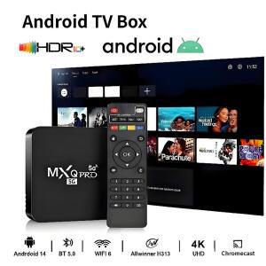 셋톱박스 2026 4K H313S 와이파이 코어 TV 안드로이드 쿼드 넷플릭스 8G MXQ 미디어 IPTV 박스 PRO 유튜브 5G 플레이어
