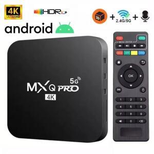 셋톱박스 MXQ PRO TV 미디어 넷플릭스 와이파이 4K 박스 쿼드 플레이어 5G 안드로이드 S905L 유튜브 코어 4G IPTV