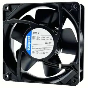 ebmpapst 냉각 팬 4650N 모든 금속 고온 저항 축 2핀 120x120x38mm AC 230V 50/60Hz 0.12A용