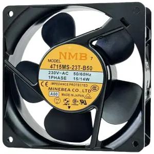 NMB 4715MS-23T-B50 냉각 팬 AC230V 15/14W 50/60Hz 120×120×38mm
