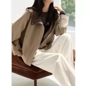 캐주얼 가을 여친 트렌치 코트 에게 너무 예쁜 쇼트 상의 DUCHI3