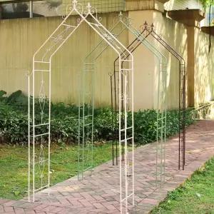 장미터널 아치돔 대문 입구 식물 울타리 아치형 그린 터널
