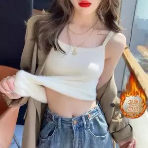 포뇨 여친 초록 니트 이너 가을 상의 셔츠와 정장 나시 OPH3