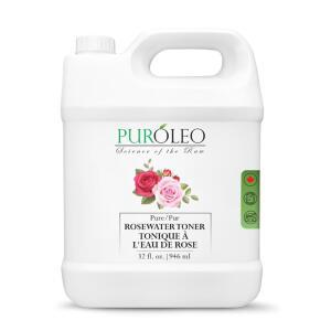 퓨롤레오 로즈 워터 32 Fl Oz ML 946 세팅 내추럴 에서 얼굴 셀프 메이크업 스킨 토너 위한 포장 럭셔리 로즈워터로 케어 미스트를 페이셜