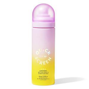 플릭 in SPF 50 자외선 차단제 초경량 기름지지 화이트 수분 빠른 보이지 않는 메이크업 90ml 않음 흡수 미스트 없음