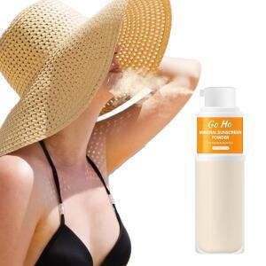 고호 미네랄 자외선 차단제 세팅 파우더 루즈 SPF 50 매트 모발 페이스 위한 천연 반투명 메이크업 모든 제품입니다