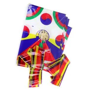 방패연 10P 태극문양 오색 연날리기