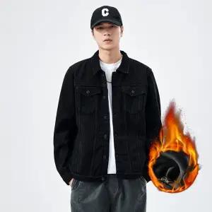 솔저스2 남자 청자켓 추동 기모 도톰 캐주얼 데님 빈티지 오버핏 재킷 카고 팬츠 OPH1