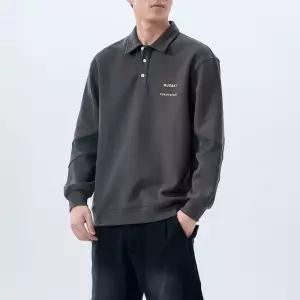 코아픽샵 남자 키작남 카라넥티 가을 폴라넥 루즈핏 빅사이즈 상의 코디 꾹3
