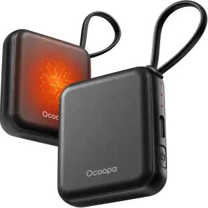 OCOOPA 손난로 충전식 스마트 온도 조절기 100 °F -126 UL 세이프 7H*2 롱 배터리 작은 손바닥 크기의