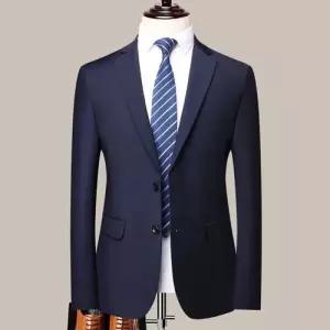 픽호샵 가을 캐주얼 남친 키작남 정장 재킷 슬림핏 코트 신랑 웨딩 슈트 꾹3