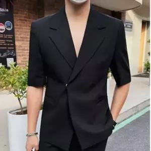 픽호샵 남성용 캐주얼 코트 재킷 멋스러운 봄가을 트렌디상의 정장 키작남 꾹3